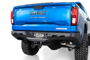 Chevrolet Silverado 1500 Bumper - Rear - Addictive Desert Designs - Black Label - Hammer Black - `20-`27 Chevrolet Silverado 1500 Bumper - Rear - Addictive Desert Designs - Black Label - Hammer Black - `20-`27